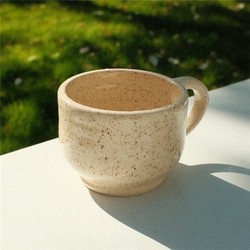 White Speckled Mug